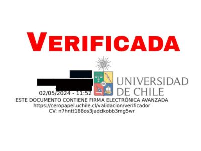La Universidad de Chile pone a disposición de los usuarios el “Analizador de firma electrónica en documentos”, herramienta que permite el análisis de firmas electrónicas en documentos PDF emitidos por terceros.