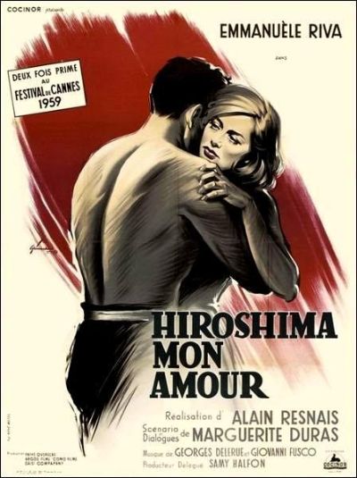 "Hiroshima mon amour" (1959) de Alain Resnais.