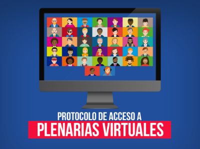 SU aprobó protocolo que permite acceso de la comunidad universitaria a sus plenarias virtuales.