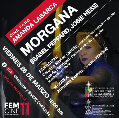 Cine foro Amanda Labarca en Femcine 11: "Morgana"