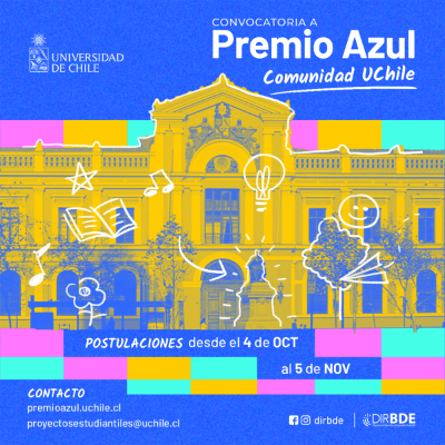 Concurso de proyectos Premio Azul Comunidad UChile 2021 