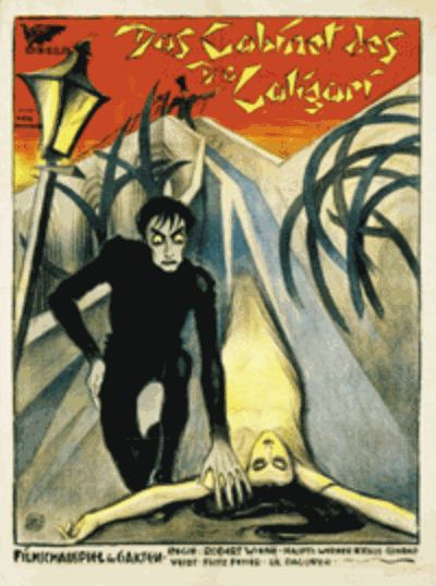El Gabinete del Doctor Caligari (1920, 71 min), clásico mudo expresionista, fue la primera película en ingresar al archivo en los años sesenta