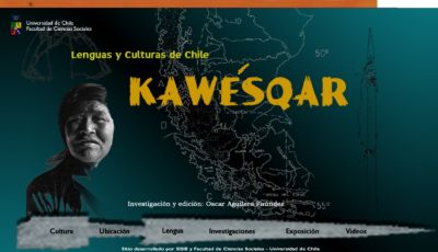 Sitio web Kawéskar