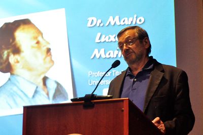 Ramón Latorre, Premio Nacional de Ciencias 2002 y director del Centro Interdisciplinario de Neurociencia de la Facultad de Ciencias de la Universidad de Valparaíso.
