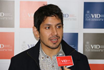 El Jefe de la Unidad de Proyectos Transdisciplinarios, Pablo Riveros. 
