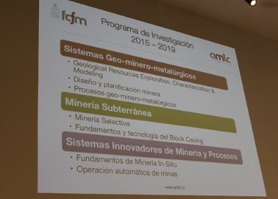 Presentación del Centro Avanzado de Tecnología para la Minería