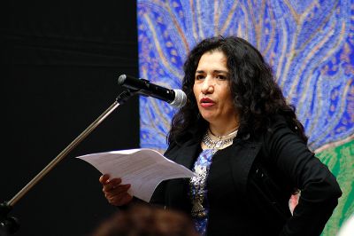  Maribel Mora, poeta e investigadora mapuche.