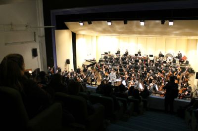 El Teatro Baquedano recibió a los estudiantes de Liceos PACE con un concierto didáctico.