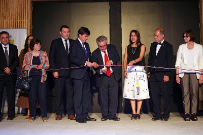 Este martes 19 de diciembre se realizó la inauguración del Campo Deportivo JGM, con la participación del Rector Vivaldi y el ministro del Deporte, Pablo Squella.