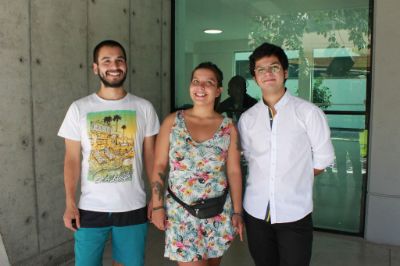 Mauricio de Odontología, Esperanza de Psicología y Angelo de Arquitectura vivieron la experiencia de Movilidad Nacional el segundo semestre de 2017