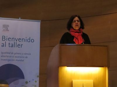 Antonia Santos, coordinadora de la Comisión de Igualdad de Género del CRUCH.