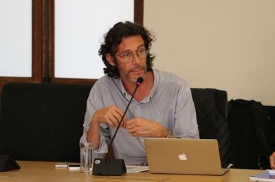 El Subdirector del Programa Ciencia e Innovación 2030 de la U. de Chile y Académico de la Facultad de Ciencias Agronómicas, Claudio Pastenes.