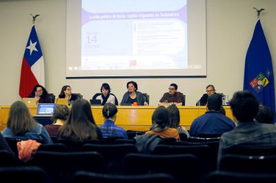 Seminario internacional "La vida política de los/as sujetos migrantes en Sudamérica".