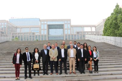 Le delegación de la U. de Chile está culminando su visita a la ciudad de Beijing, donde se reunieron también con las universidades de Tsinghua, Beijing y con la Academia China de Ciencias. 
