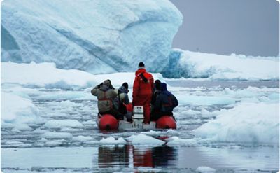 La expedición de los científicos fue organizada por el Instituto Antártico Chileno (INACH).