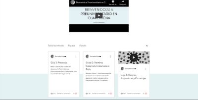 "Preu en Cuarentena" cuenta con materiales y videos tutoriales de manera gratuita y abierta.