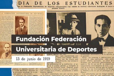 Una investigación de Sebastián Núñez y Marco Ortega indica que la fundación de la federación universitaria de deportes data del 13 de junio de 1919.