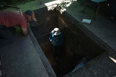 Los restos fueron hallados por el arqueólogo Lautaro Núñez durante la década del '80 en el sitio Taguatagua 1. Desde 2019, investigadores de distintas universidades han continuado las prospecciones.