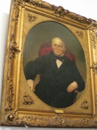 Retrato de Andrés Bello en la Facultad de Derecho