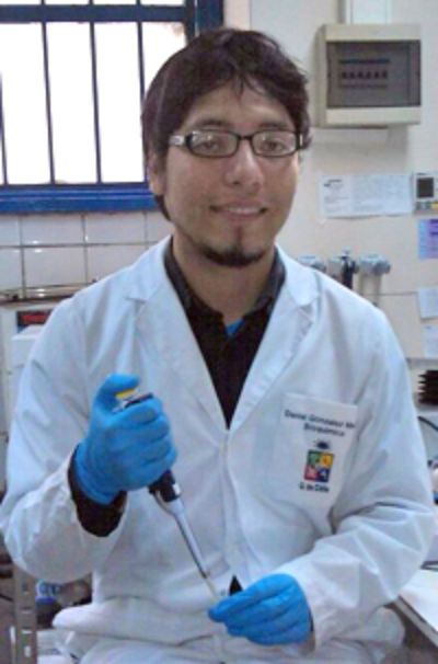 Daniel González, alumno de la Facultad de Medicina