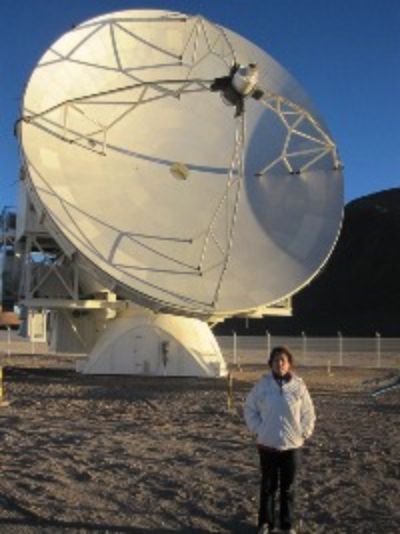 La Dra. Mónica Rubio, académica del Departamento de Astronomía (DAS) de la Universidad de Chile y una de las autoras del pionero descubrimiento.