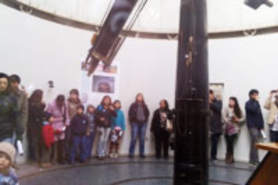 El Observatorio Astronómico Nacional recibió 1.027 visitas que se inscribieron para recibir recorridos guiados.