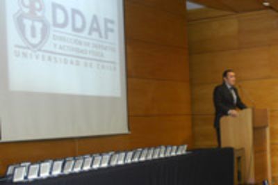 El Director de Deportes y Actividad Física, Daniel Muñoz.