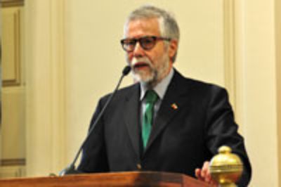 El Presidente de CONICYT, José Miguel Aguilera.