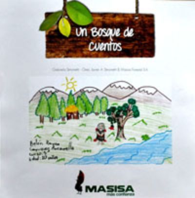 El Libro "Un Bosque de cuentos" fue escrito por niños de escuelas rurales de la Séptima, Octava y Novena región de nuestro país