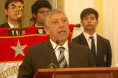 El Director de la Biblioteca del Congreso Nacional, Alfonso Pérez Barrera.