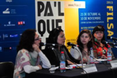 El miércoles 6 de noviembre se abordó un panel de conversación sobre Mujeres en la narrativa de la cotidianidad.
