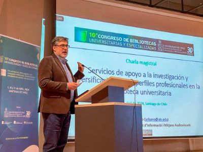 Cristóbal Urbano, académico de la Universidad de Barcelona y gestor del directorio MIAR.