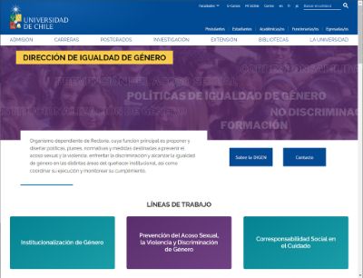 Dirección de Igualdad de Género de la Universidad de Chile