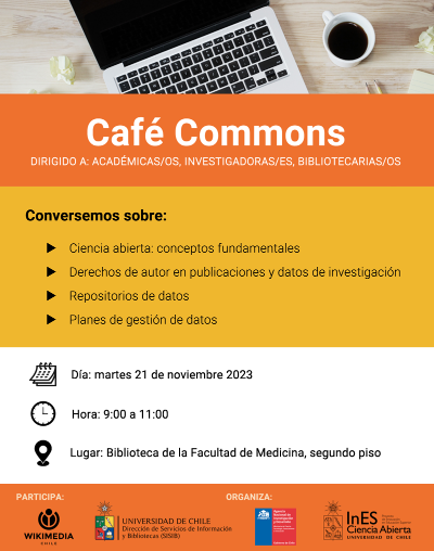 Café Commnons en Campus Dra. Eloísa Díaz 