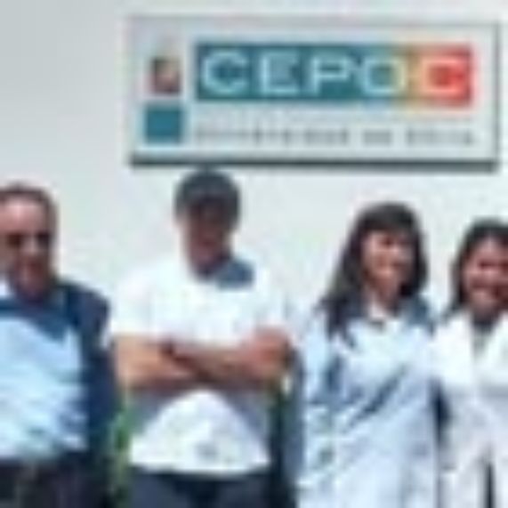 Visita de los investigadores los Sres. Velasco y Berasain a las instalaciones del CEPOC