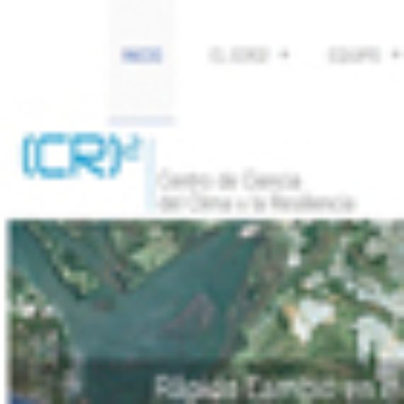 Miniatura sitio web Centro de Ciencia del Clima y la Resilencia