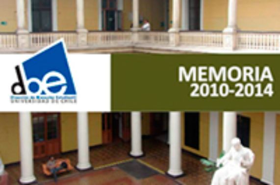 Memoria 2010- 2014 Dirección de Bienestar Estudiantil