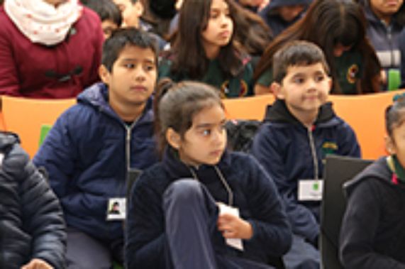 Escolares de El Bosque, Cerrillos y Recoleta participaron en el cierre de la SEA 2017 