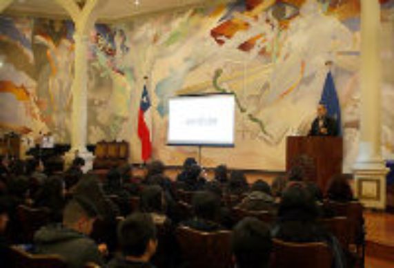 Jornada de bienvenida a los 3° medios de los establecimientos educacionales que participan en el programa PACE U.Chile.