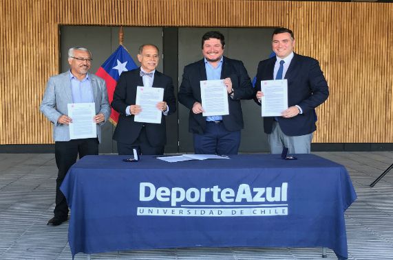Convenio de colaboración entre la Universidad de Chile y la Ilustre Municipalidad de Macul, representadas por el Vicerrector de Asuntos Estudiantiles y Comunitarios (VAEC), profesor Juan Cortés, y el 