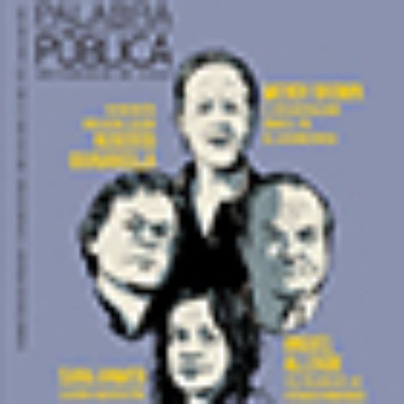 Portada ilustrada de la edición n°21 de revista Palabra Pública.