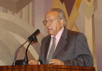 El Presidente de CORMA, Fernando Léniz, se refirió a la industria forestal y la conservación ambiental. 