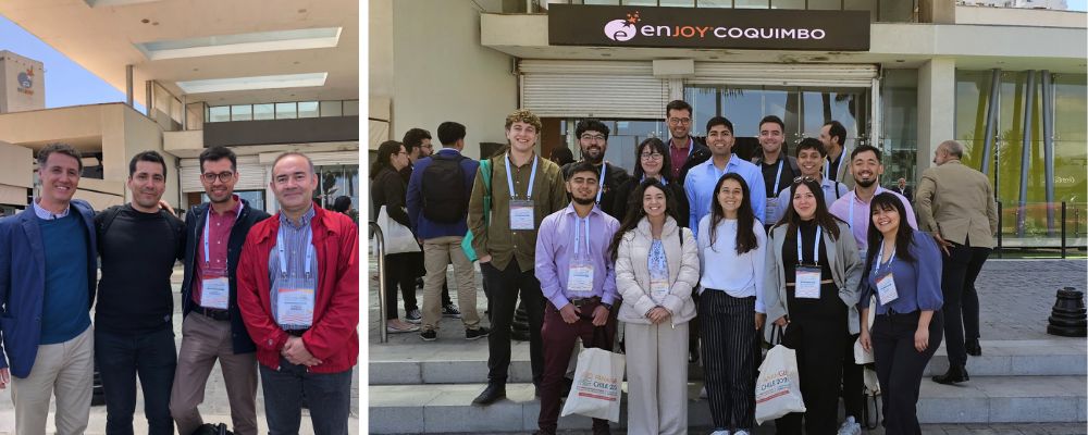 Académicos y estudiantes DIC en el Congreso de Geotecnia 2024