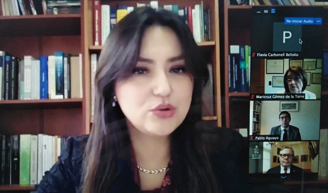 María Isabel Cornejo se convierte en la graduada N°40 del Programa de Doctorado en Derecho