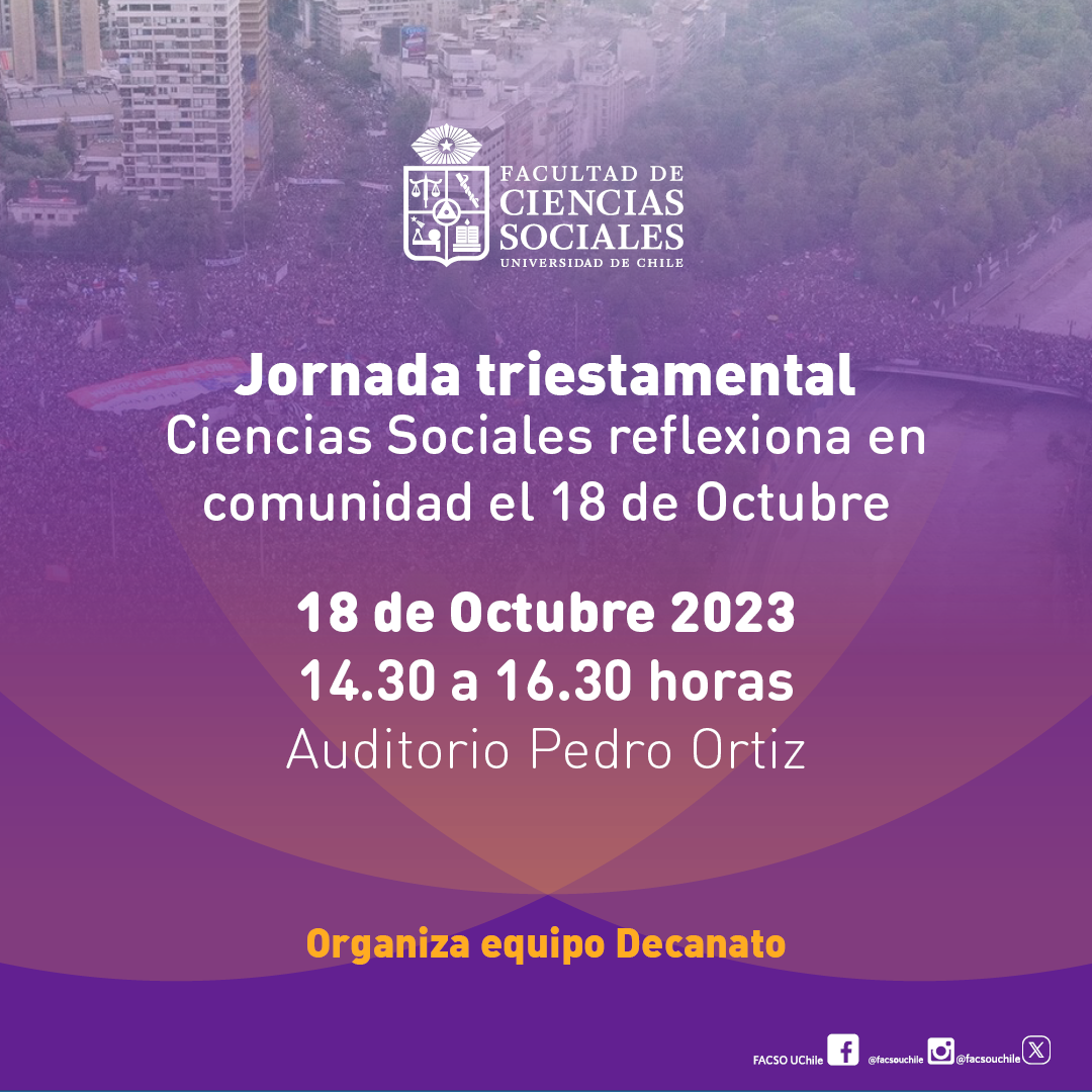 Jornada Triestamental De Reflexión Sobre El 18 De Octubre Universidad De Chile 0225