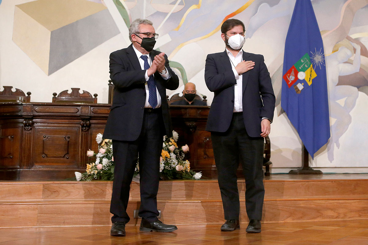 Rector Ennio Vivaldi Presentó Hitos De La Institución Y Reafirmó Apoyo ...