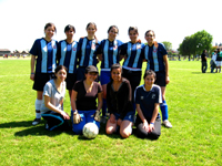 Equipo de fútbol femenino.