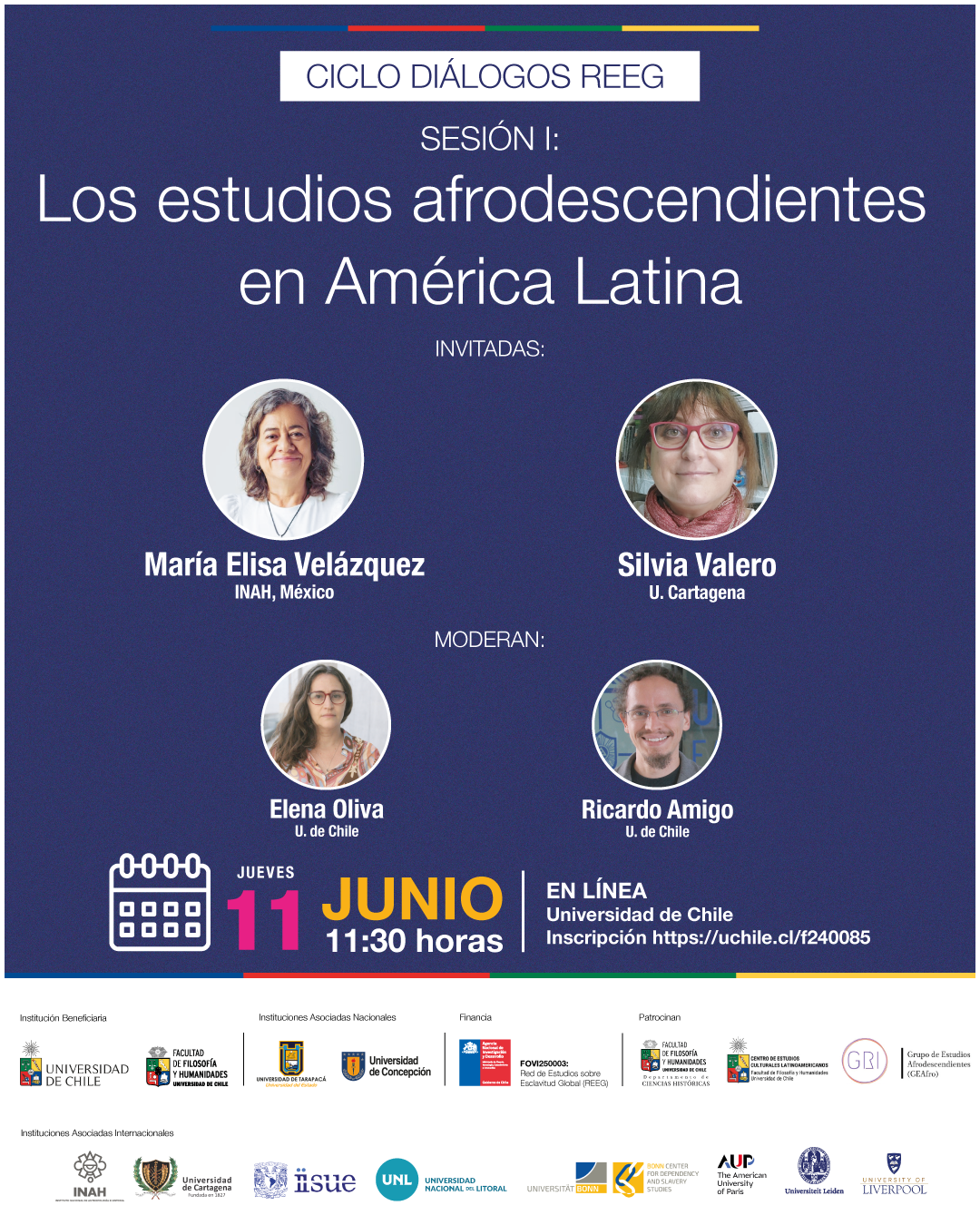 Diálogos REEG I: Los estudios afrodescendientes en América Latina