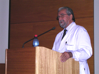 El Vicedecano de la Facultad de Odontología, Prof. Dr. Omar Campos, enfatizó el valor de la conectividad académica para favorecer la educación superior.