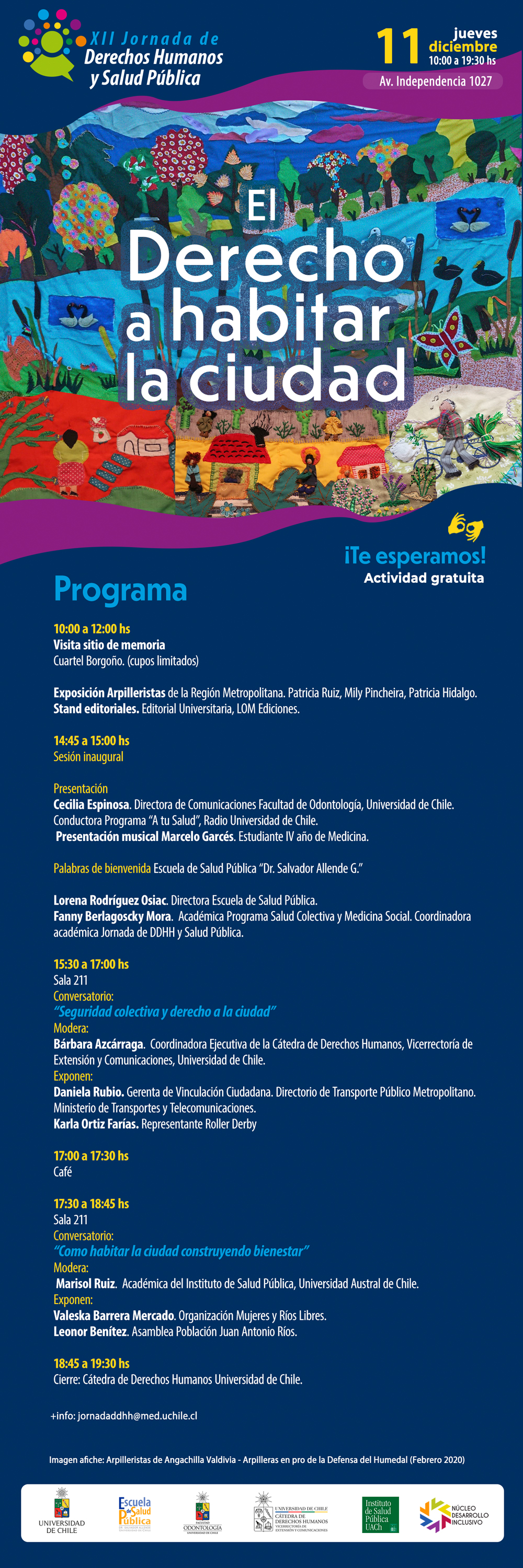 XII Jornada de Derechos Humanos y Salud Pública